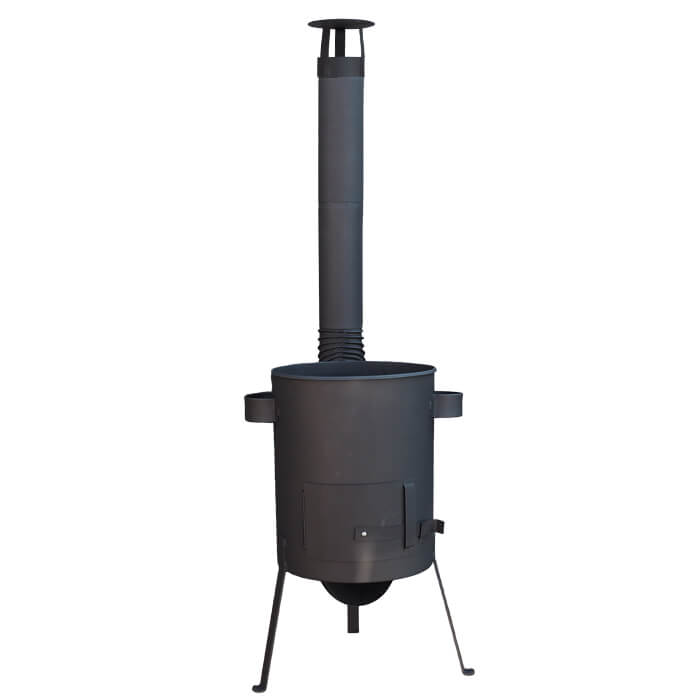 Kotlina 42 cm s žiaruvzdornou farbou PLUS 600 4 MM