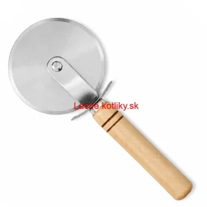 Krájač na pizzu s drevenou rukoväťou 22 cm
