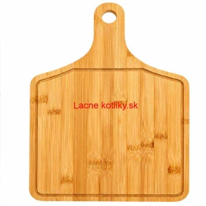 Bambusová doska na krájanie 41×26,5 cm s rukoväťou