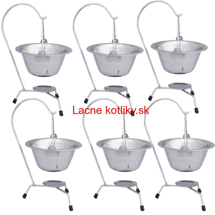 Servírovacia súprava INOX 6 ks